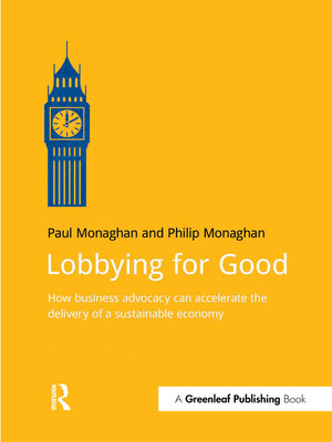 cover image of Lobbying for Good